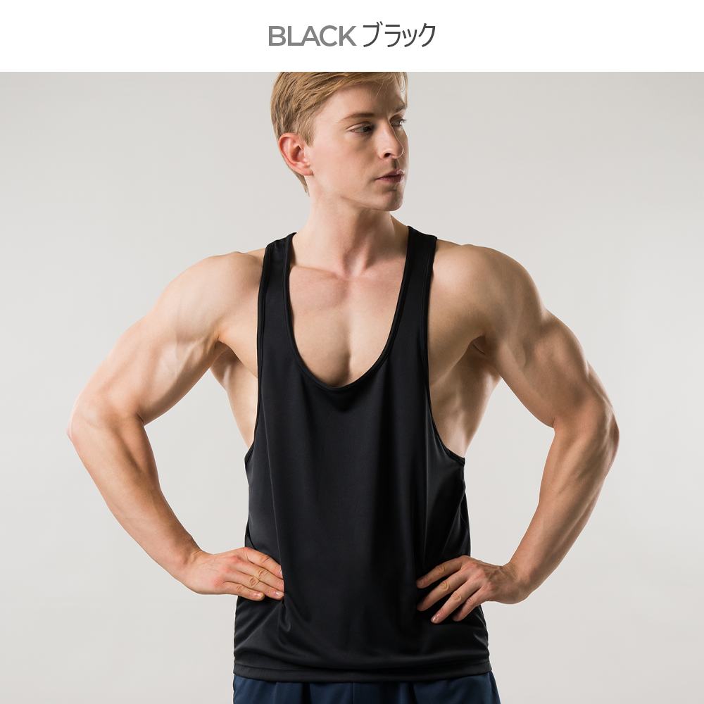 ARMEDES アルメデス コンプレッション インナー 接触冷感 吸汗速乾 ルーズフィット タンクトップ メンズ M-2XL 全4色 オールシーズン AR112 送料無料