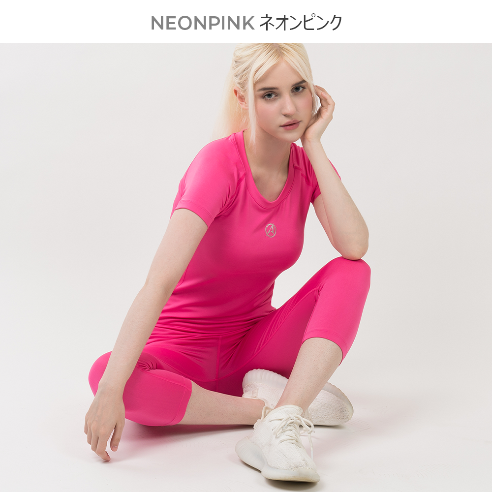 送料無料 ARMEDES アルメデス オールシーズン 機能性 7分丈レギンス leggings インナー レディース ストレッチ スポーツ 下着 ヨガウェア ランニング パンツ ダンス ジョギング ネコポス(AR-272)