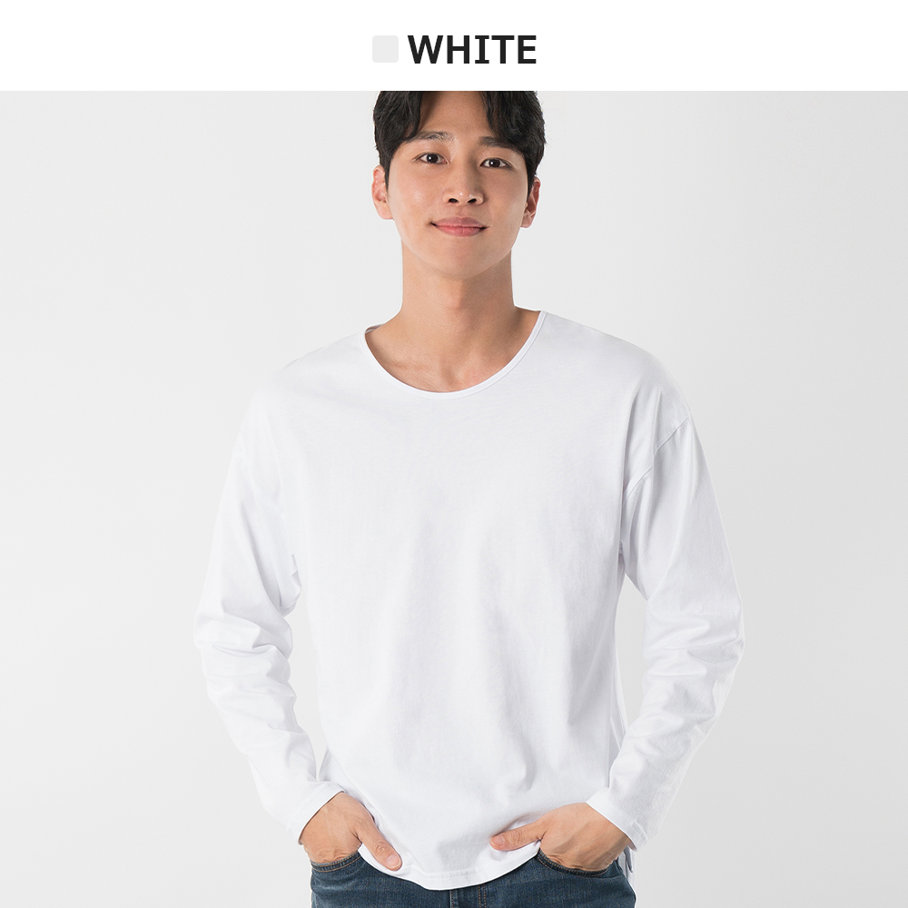 ARMEDES アルメデス Tシャツ 形状記憶 通気性 長袖 ピュアコットン100% ユニセックス 男女兼用 M-2XL ブラック/ホワイト オールシーズン AR510 送料無料