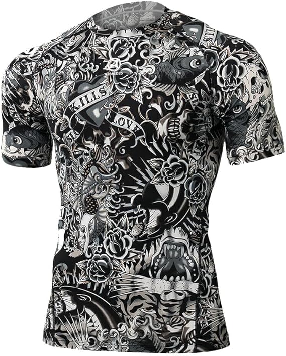 送料無料 ARMEDES アルメデス 接触冷感 半袖ロゴシャツ 吸汗速乾 75デニールコンプレッション メンズ オールシーズン インナー アンダーシャツ 丸首 M-XXL tシャツ コンプレッションウェア トレーニングウェア ゴルフ 野球 ネコポス