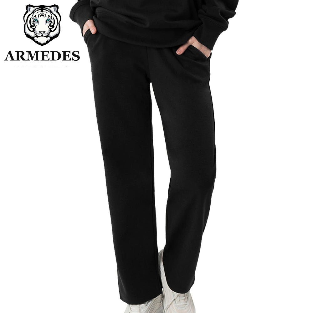 ARMEDES アルメデス プレミアム トレーニング パンツ プレミアム生地 通気性 ワイドフィット ロングパンツ ユニセックス 男女兼用 S-2XL 全8色 AR517 送料無料