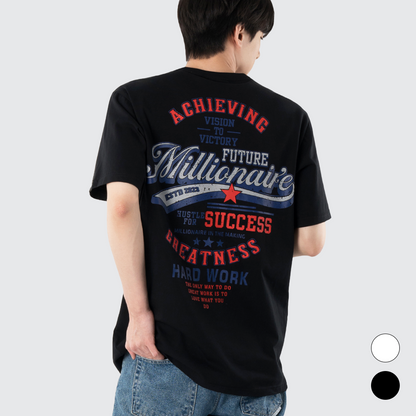 ARMEDES アルメデス 機能性 Tシャツ 接触冷感 吸汗速乾 アートグラフィック 半袖 コットン100％ ドライ素材 ユニセックス 男女兼用 S-2XL ブラック/ホワイト オールシーズン AR1008 送料無料