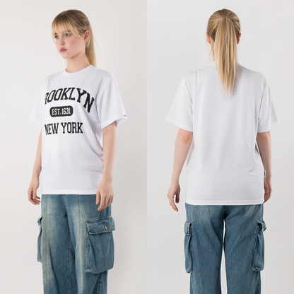 ARMEDES アルメデス Tシャツ 接触冷感 吸汗速乾 アートグラフィック 半袖 ドライ素材 ユニセックス 男女兼用 S-3XL ブラック/ホワイト オールシーズン AR802 送料無料