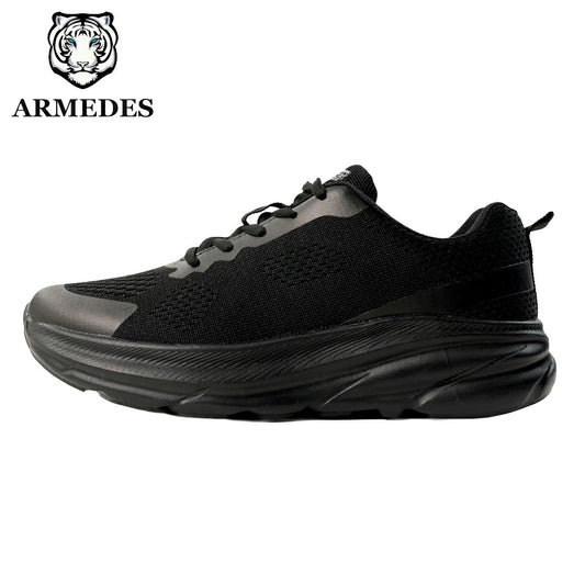 【ARMEDES】 アルメデス ランニングシューズ 超軽量 ウォーキングシューズ スニーカー レディース メンズ メッシュ 通気性 蒸れない 痛くない 脱ぎ履き楽 安定感 幅広 立ち仕事 通勤 ジム おしゃれ AR2004