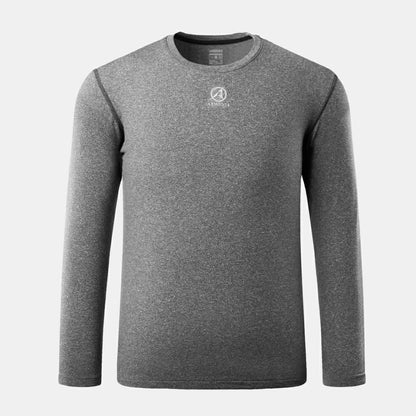 【ARMEDES】 アルメデス 冬用 メンズ 長袖 防寒 起毛 コンプレッションインナー クールネック ラウンドネック 加圧シャツ 伸縮性 吸汗速乾 スポーツインナー テックフィット メンズ 長袖 UVカット 紫外線対策 通気性 速乾性 送料無料 M-2XL 全5色 AR34