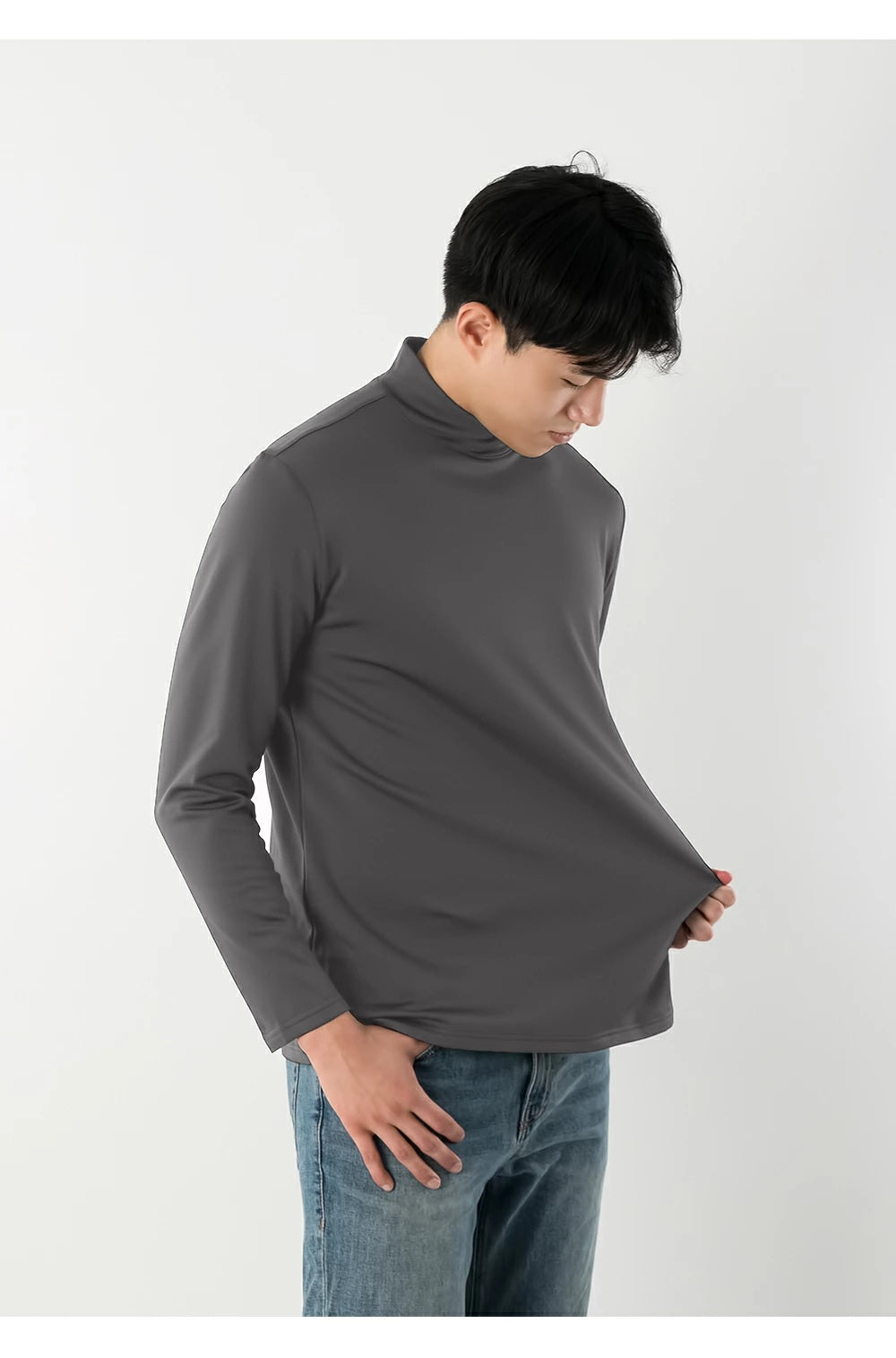 【ARMEDES】 アルメデス 冬用 メンズ 長袖 防寒 起毛 コンプレッションインナー タートルネック ハイネック 加圧シャツ 伸縮性 吸汗速乾 スポーツインナー テックフィット メンズ 長袖 UVカット 紫外線対策 通気性 速乾性 送料無料 M-XL 全3色 AR43