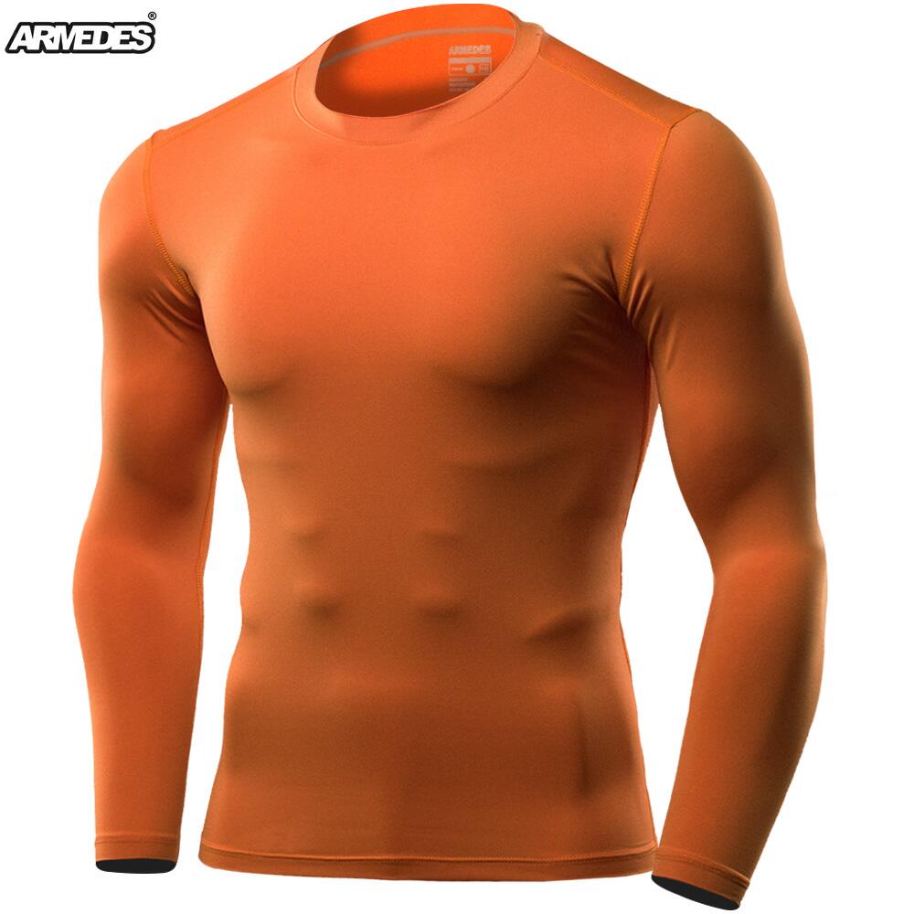 送料無料 ARMEDES アルメデス 接触冷感 コンプレッション メンズ オールシーズン インナー アンダーシャツ 長袖 丸首 M-XXL シャツ tシャツ インナーシャツ アンダーウェア コンプレッションウェア トレーニングウェア ゴルフ 野球 ネコポス