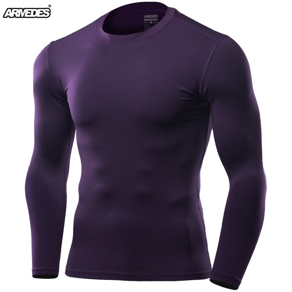 送料無料 ARMEDES アルメデス 接触冷感 コンプレッション メンズ オールシーズン インナー アンダーシャツ 長袖 丸首 M-XXL シャツ tシャツ インナーシャツ アンダーウェア コンプレッションウェア トレーニングウェア ゴルフ 野球 ネコポス