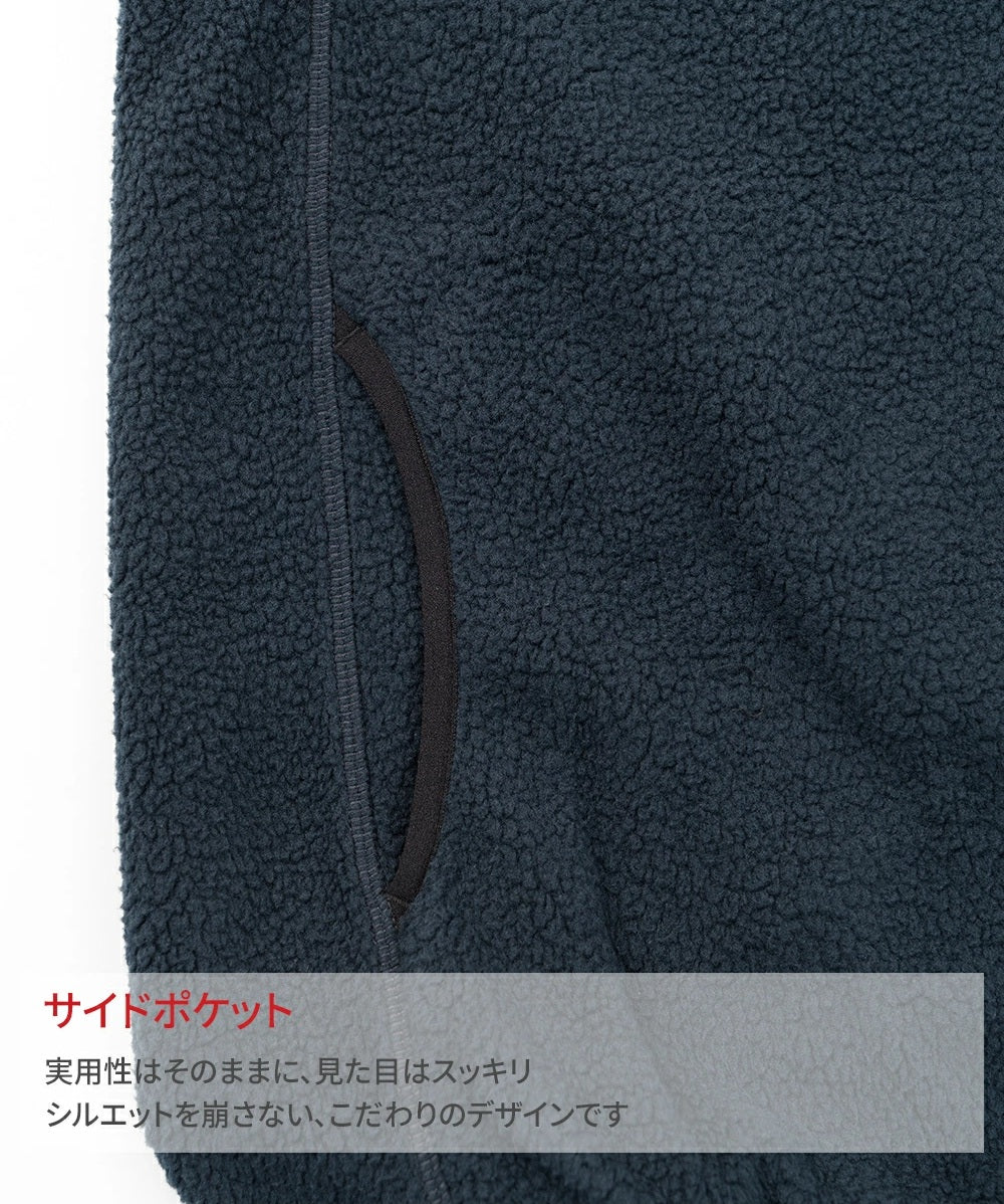 フリース ベスト