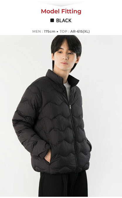 ARMEDES アルメデス 男女兼用 軽量 中綿 パディングジャケット 防寒 防風 撥水 あったか 秋冬 アウター コート メンズ レディース 通勤 通学 アウトドア AR615