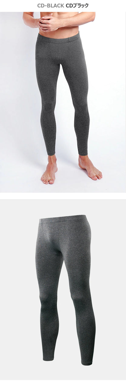 【ARMEDES】 アルメデス 発熱 防寒 保温 起毛 ヒートテック コンプレッションインナー ロングタイツ 9分丈 前閉じ ボトムス 秋 冬 スーパードライ テックフィット メンズ 吸汗速乾 伸縮性 速乾性 スポーツインナー トレーニング ジム 送料無料 M-2XL 全4色 AR22
