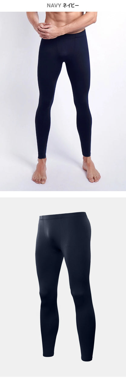 【ARMEDES】 アルメデス 発熱 防寒 保温 起毛 ヒートテック コンプレッションインナー ロングタイツ 9分丈 前閉じ ボトムス 秋 冬 スーパードライ テックフィット メンズ 吸汗速乾 伸縮性 速乾性 スポーツインナー トレーニング ジム 送料無料 M-2XL 全4色 AR22