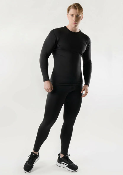 【ARMEDES】 アルメデス 発熱 防寒 保温 起毛 コンプレッションインナー ロングタイツ 9分丈 前閉じ ボトムス 秋 冬 スーパードライ テックフィット メンズ 吸汗速乾 伸縮性 速乾性 スポーツインナー トレーニング ジム 送料無料 M-2XL ブラック ネイビー AR23