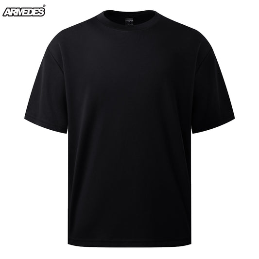 送料無料 ARMEDES アルメデス オーバーフィット 半袖Tシャツ 接触冷感 吸汗速乾 ゆったりしたデザイン メンズ オールシーズン インナー M-XXL | アンダーウェア トレーニングウェア ランニング フィットネス ジム スパッツ ネコポス