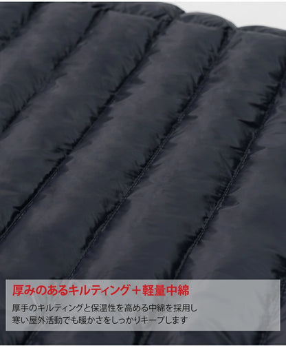 ARMEDES アルメデス 防寒ベスト ダウンベスト Uネック メンズ 男女兼用 秋冬 キルティング シンプルで無地ベスト 中綿ベスト 冬 防寒 おしゃれ メンズ アウター 保温性 男性 ベスト 軽量 あったか AR613