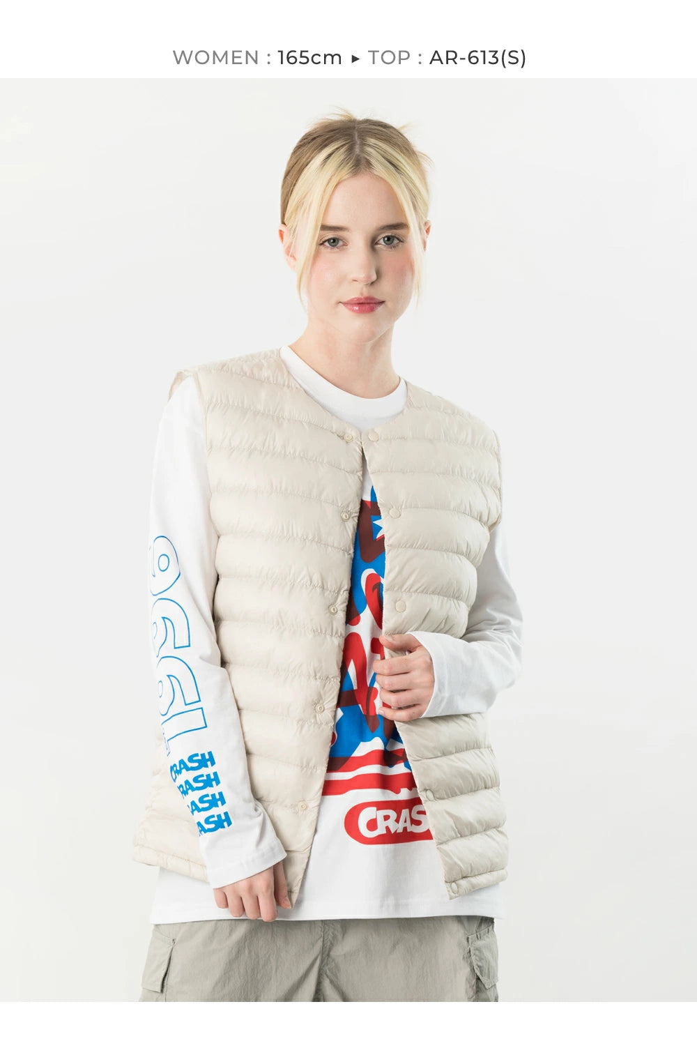 ARMEDES アルメデス 防寒ベスト ダウンベスト Uネック メンズ 男女兼用 秋冬 キルティング シンプルで無地ベスト 中綿ベスト 冬 防寒 おしゃれ メンズ アウター 保温性 男性 ベスト 軽量 あったか AR613