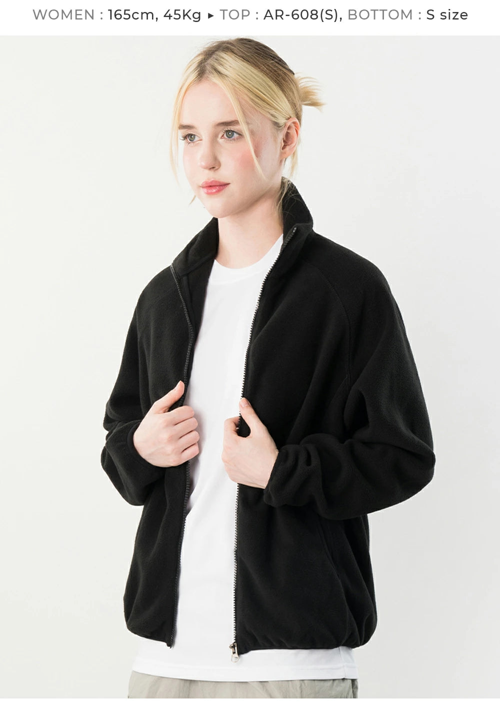 ARMEDES アルメデス 男女兼用 フリース ラグラン ジップアップジャケット 防寒 あったか 軽量 長袖 アウター メンズ レディース ユニセックス 秋冬 部屋着 アウトドア AR608