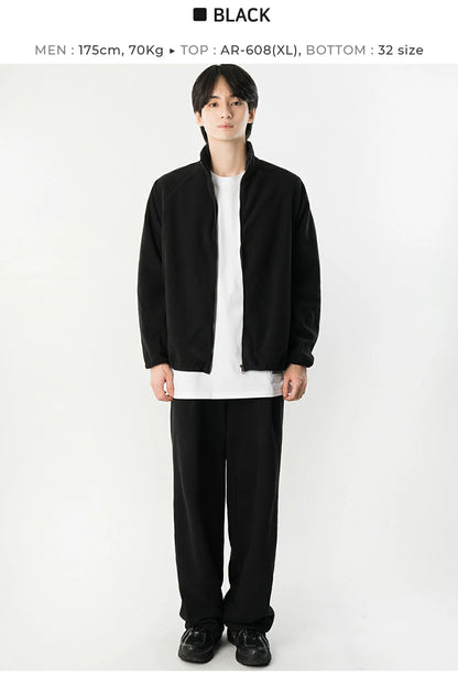 ARMEDES アルメデス 男女兼用 フリース ラグラン ジップアップジャケット 防寒 あったか 軽量 長袖 アウター メンズ レディース ユニセックス 秋冬 部屋着 アウトドア AR608