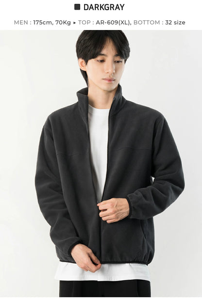 ARMEDES アルメデス 男女兼用 フリース  ジップアップジャケット 防寒 あったか 軽量 長袖 アウター メンズ レディース ユニセックス 秋冬 部屋着 アウトドア AR609