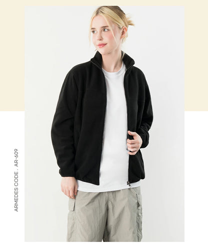 ARMEDES アルメデス 男女兼用 フリース  ジップアップジャケット 防寒 あったか 軽量 長袖 アウター メンズ レディース ユニセックス 秋冬 部屋着 アウトドア AR609