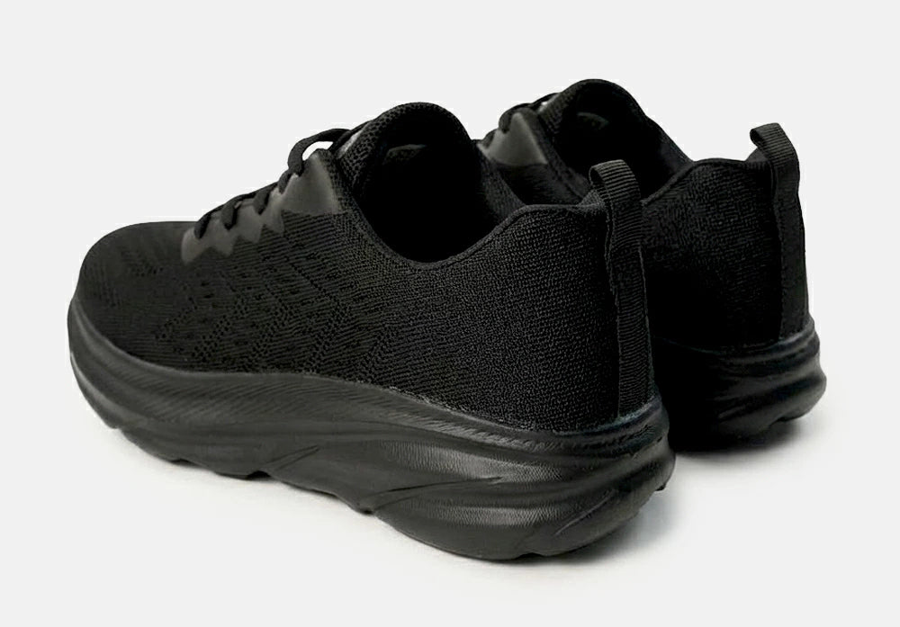 ランニングシューズ メンズ 超軽量 疲れにくい スニーカー アルメデス 【驚きの通気性】 ウォーキングシューズ 運動靴 メッシュ ジム ジョギング 黒 クッション 滑り止め 幅広 おしゃれ 通勤 通学 AR2003