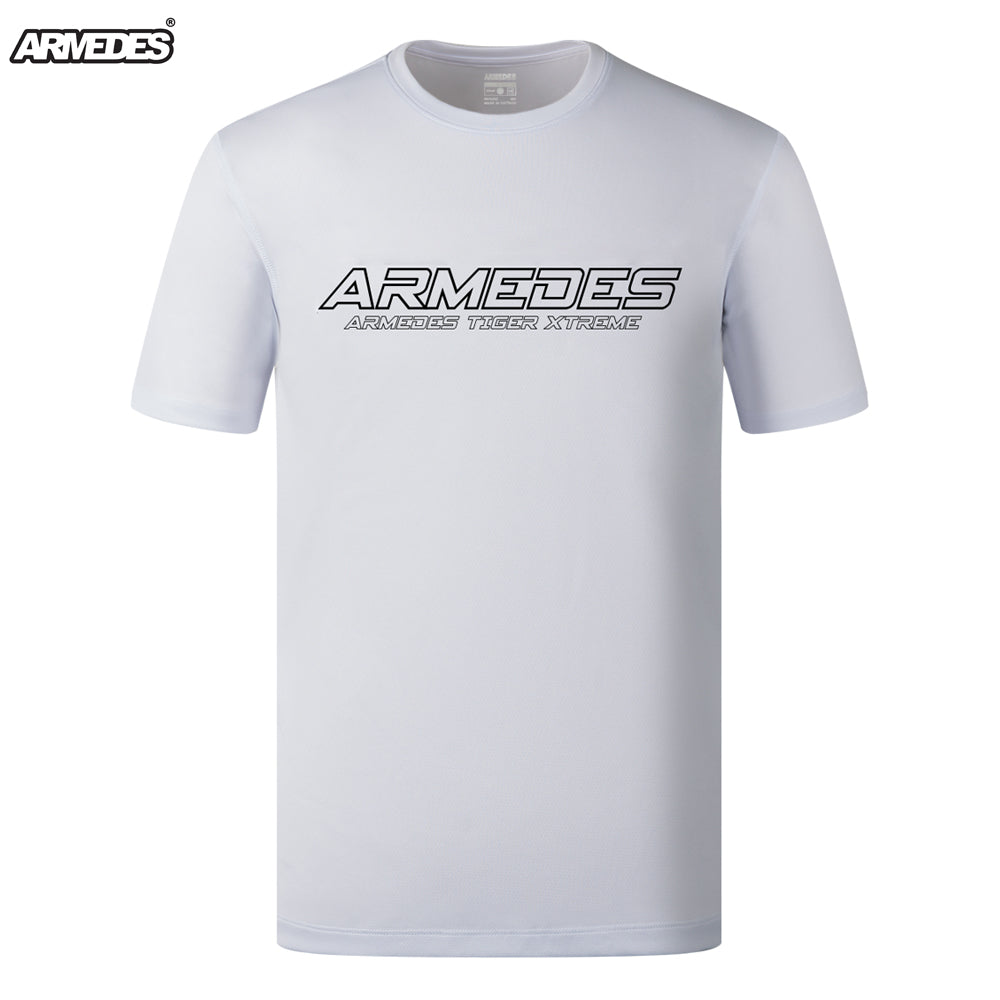 送料無料 ARMEDES アルメデス 半袖Tシャツ 接触冷感 吸汗速乾 UVカット メンズ オールシーズン S-XXL | アンダーウェア トレーニングウェア ランニング スパッツ ネコポス ポイント消化