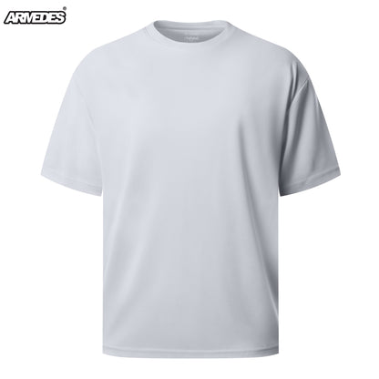 送料無料 ARMEDES アルメデス 形態安定加工 Tシャツ ラウンドネック ルーズフィット シンプル 半袖Tシャツ メンズ オールシーズン | アンダーウェア トレーニングウェア ランニング スパッツ ネコポス ポイント消化